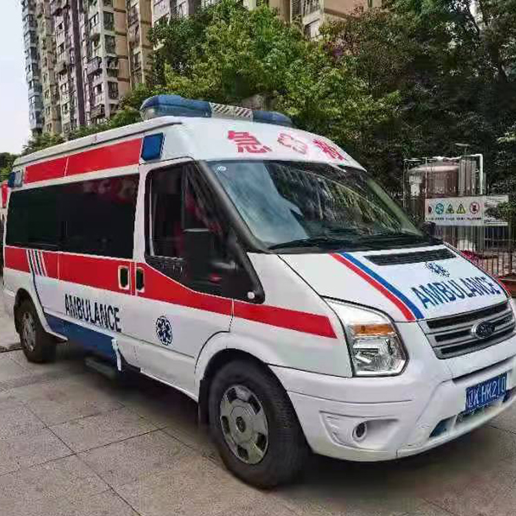 奎屯长途救护车护送病人返乡
